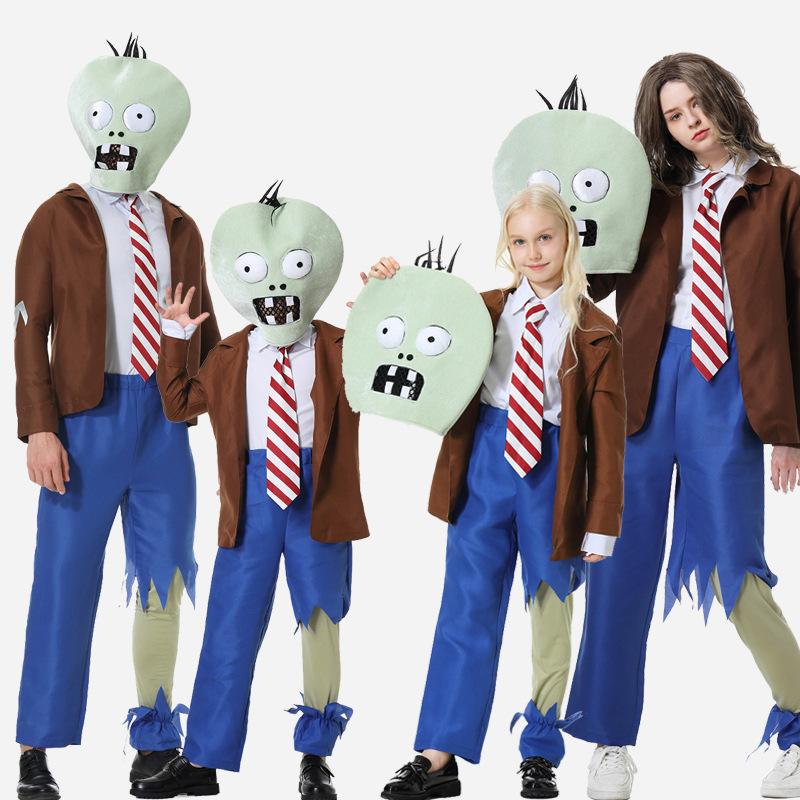 Plant Parent Vs Plantin - Zombie Role-playing Costume Plant Vs. Zombie