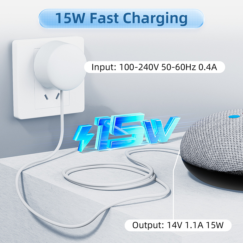 15W OEM Charger for Google Nes - Google Speaker Nest Mini review and price