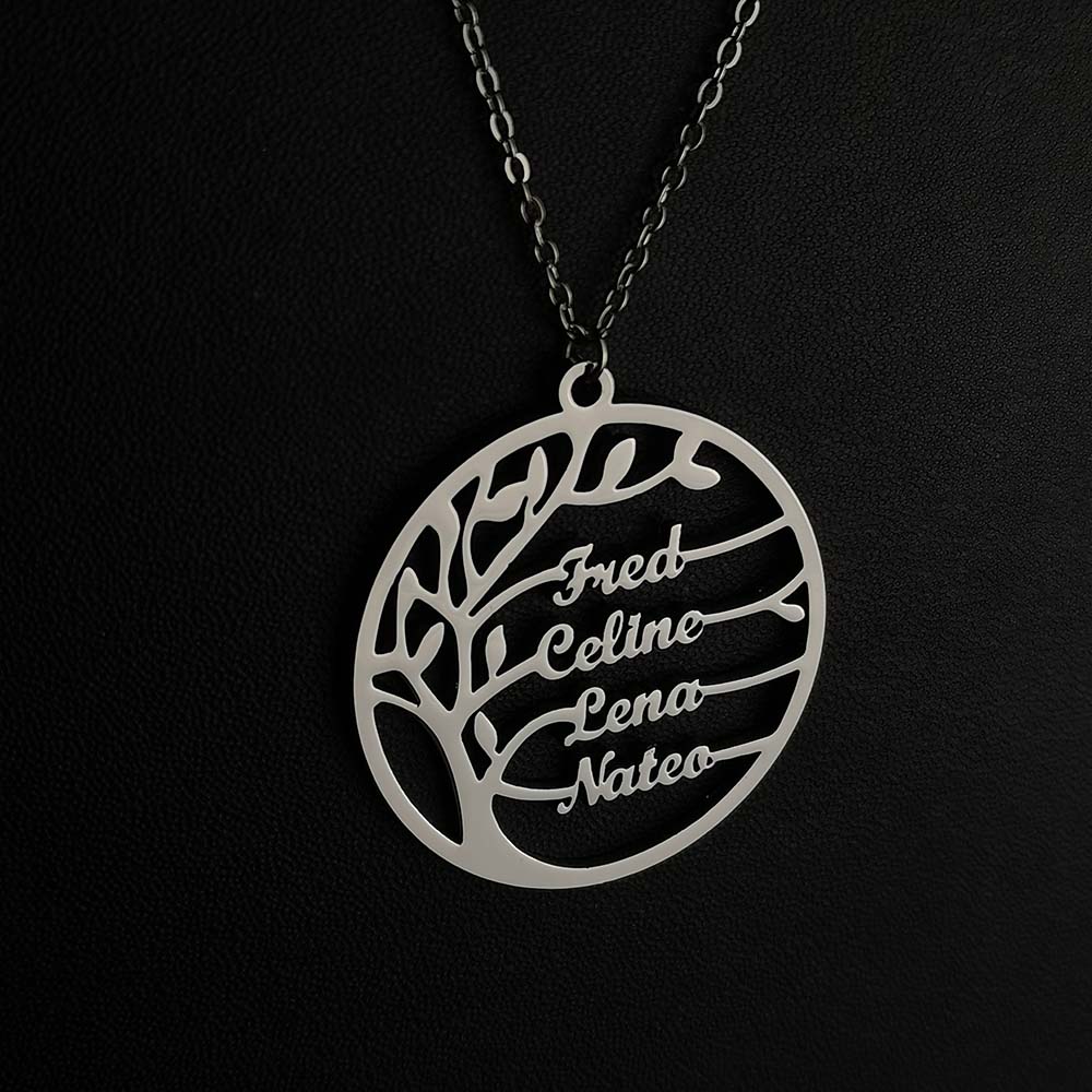 Custom Tree of Life Necklace f - Plant Parent Name review and price
