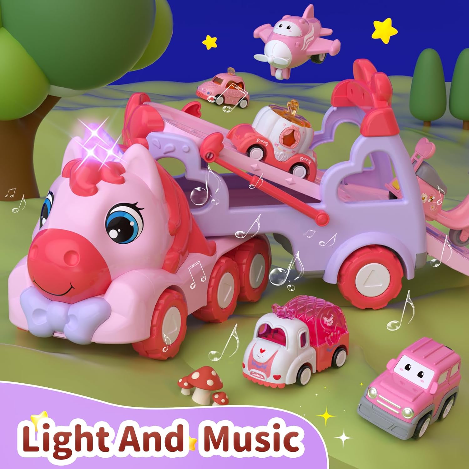 Unicorn Girl Toys Transport Ca - Philodendron Pink Princess review and price