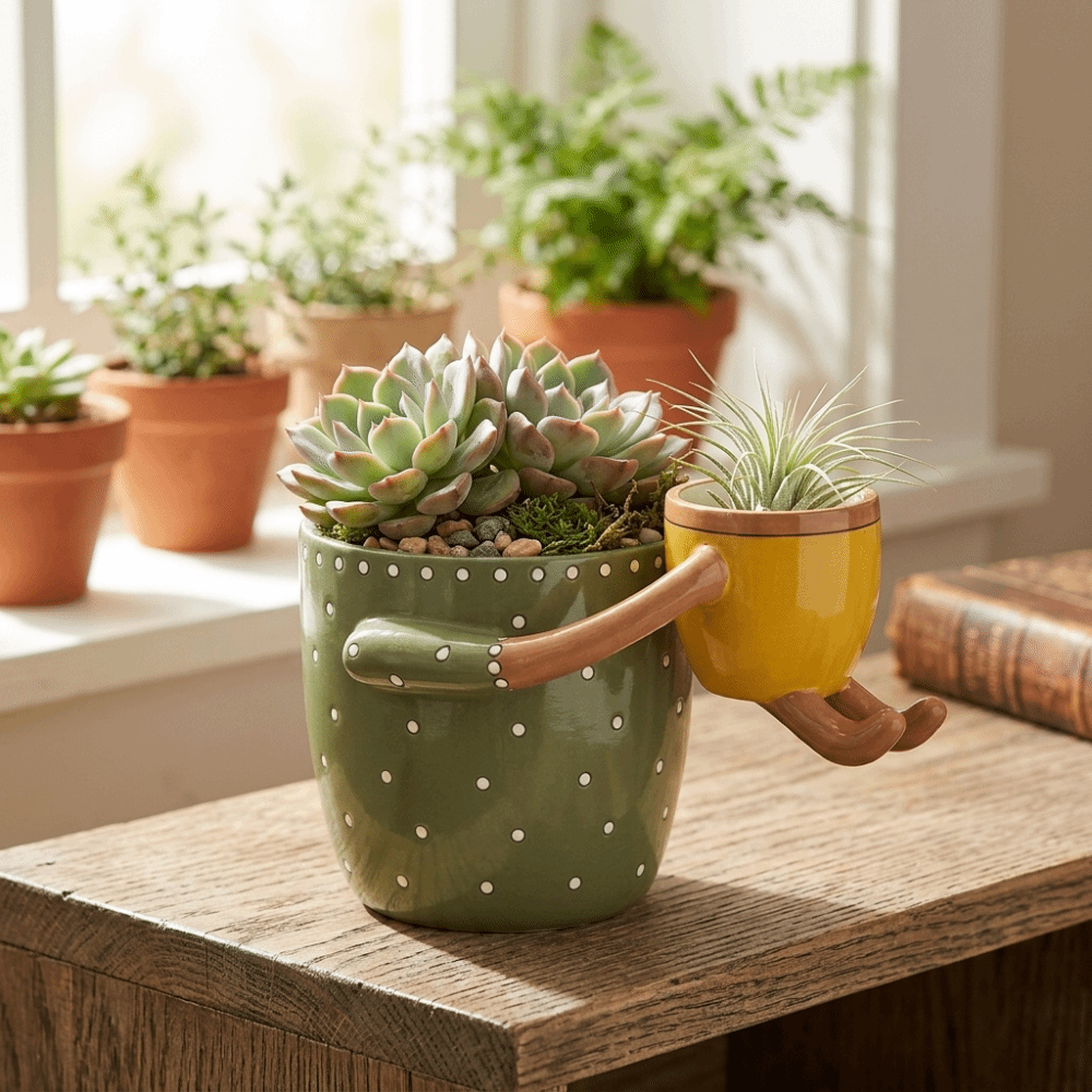 Resin Parent-child Flowerpot w - Plant Parent Free review and price